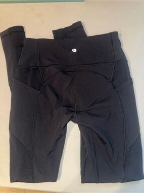 lululemon athletica Black Performance Leggings